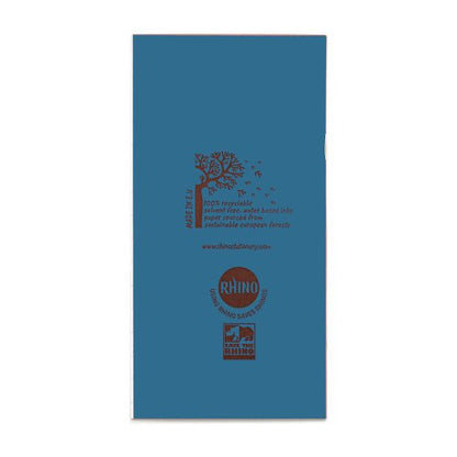 RHINO 8 x 4 Vocabulary Notebook 32 Page, Light Blue, F12 (Pack of 25, Blue, F12 (Pack of 100, Blue, F8 (Pack of 10, Green, F8 (Pack of 10, Blue, F8 (Pack of 100, Green, F8 (Pack of 100)