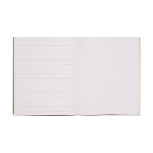 RHINO 8 x 6.5 Exercise Book 32 Page, Light Green, F12/B (Pack of 10, 100)