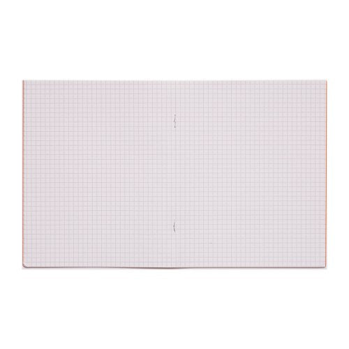 VEX544-206-4: RHINO 8 x 6.5 Exercise Book 80 Page  Orange (Pack of 10, 100)