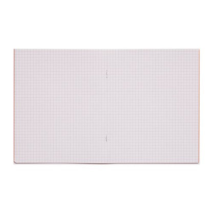 VEX544-206-4: RHINO 8 x 6.5 Exercise Book 80 Page  Orange (Pack of 10, 100)