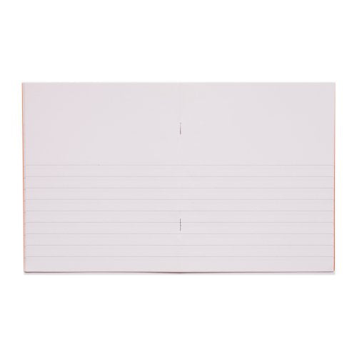 RHINO 8 x 6.5 Exercise Book 48 Page, Orange, TB/F12 (Pack of 10, 100)