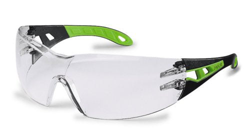 Uvex Pheos Safety Spec Clear, Grey  (Pack of 10)