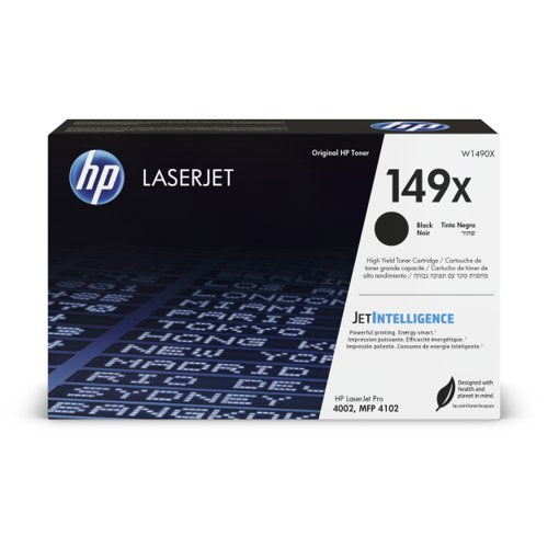 OEM HP W1490X/149X Toner cartridge high-capacity 9.5K pages ISO/IEC 19752 for HP LaserJet Pro 4001