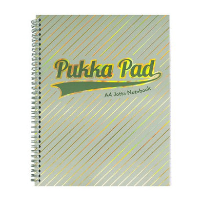 Pukka Pad Haze Jotta Notepad A4+, A5 Wirebound 200 Pages 80GSM Ruled Sheets (3) Assorted