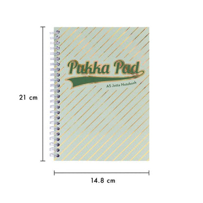Pukka Pad Haze Jotta Notepad A4+, A5 Wirebound 200 Pages 80GSM Ruled Sheets (3) Assorted