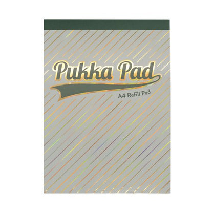 Pukka Pad Haze A4 Refill Pad 160 Pages 4 Hole Punched Sidebound with Margin (6) Assorted