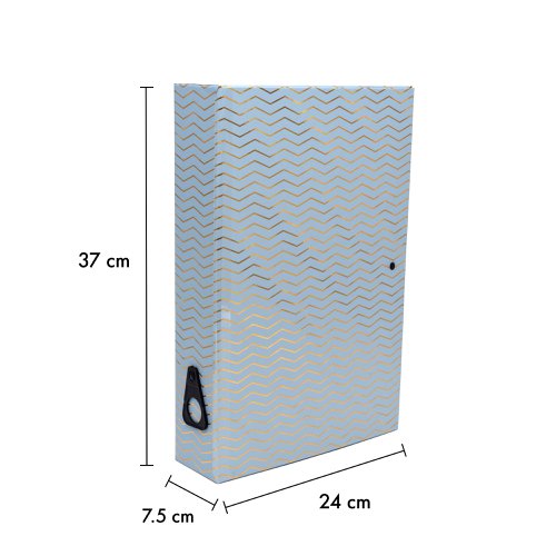Pukka Haze Foolscap Box Files (3) Assorted