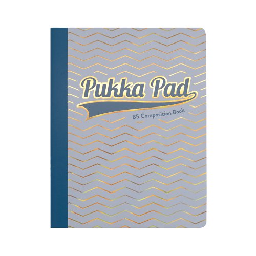 Pukka Pad Haze B5 Composition Books 140 Ruled Pages 80GSM (3) Assorted