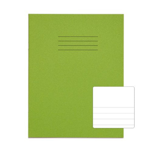 RHINO 9 x 7 Project Book 32 Page, Light Green, TB/F12 (Pack of 10, 100)