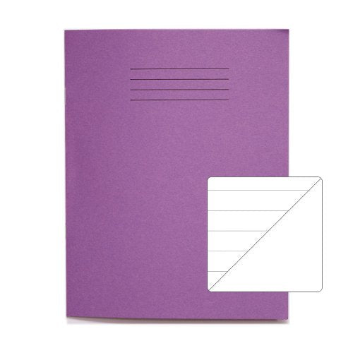 RHINO 9 x 7 Project Book 32 Page, Purple, F15/B (Pack of 10, 100)