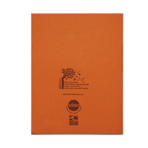 RHINO 9 x 7 Exercise Book 48 Page, Orange, S5 (Pack of 10, 48 Page, Yellow, F8M (Pack of 10, 48 Page, Yellow, S7 (Pack of 10, 48 Page, Pink, F8M (Pack of 10, 48 Page, Red, F8M (Pack of 10, 80 Page, Orange, S5 (Pack of 10, 80 Page, Yellow, S5 (Pack of 10, 80 Page, Red, S5 (Pack of 10, 48 Page, Orange, S5 (Pack of 100, 80 Page, Orange, S5 (Pack of 100, 80 Page, Yellow, S5 (Pack of 100, 80 Page, Red, S5 (Pack of 100)