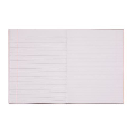 RHINO 9 x 7 Exercise Book 80 Page, Orange, F8M/B (Pack of 10, 100)
