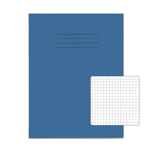 RHINO 9 x 7 Exercise Book 48 Page, Light Green, F8M, 48 Page, Light Blue, F8M, 48 Page, Light Blue, F8, 80 Page, Light Blue, F8M, 80 Page, Light Blue, S5, 80 Page, Light Blue, S7, 80 Page, Light Blue, F8, 80 Page, Light Green, F8M (Pack of 10)