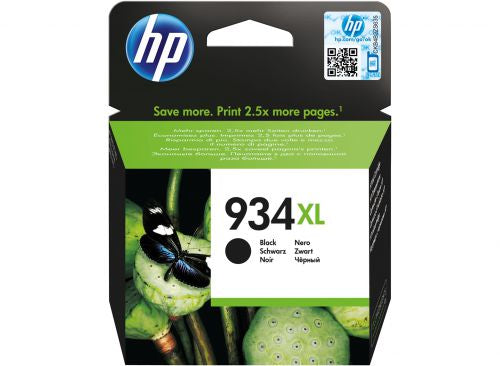 HP C2P23AE (934XL) INK CARTRIDGE BLACK 1000 PAGES 26ML