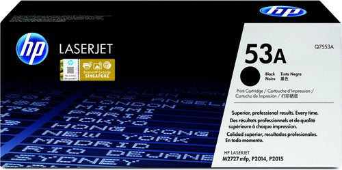 OEM HP Q7553A (53A) Toner black 3K Pages