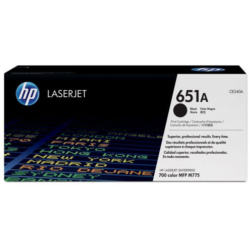 HP CE340A (651A) Black Toner