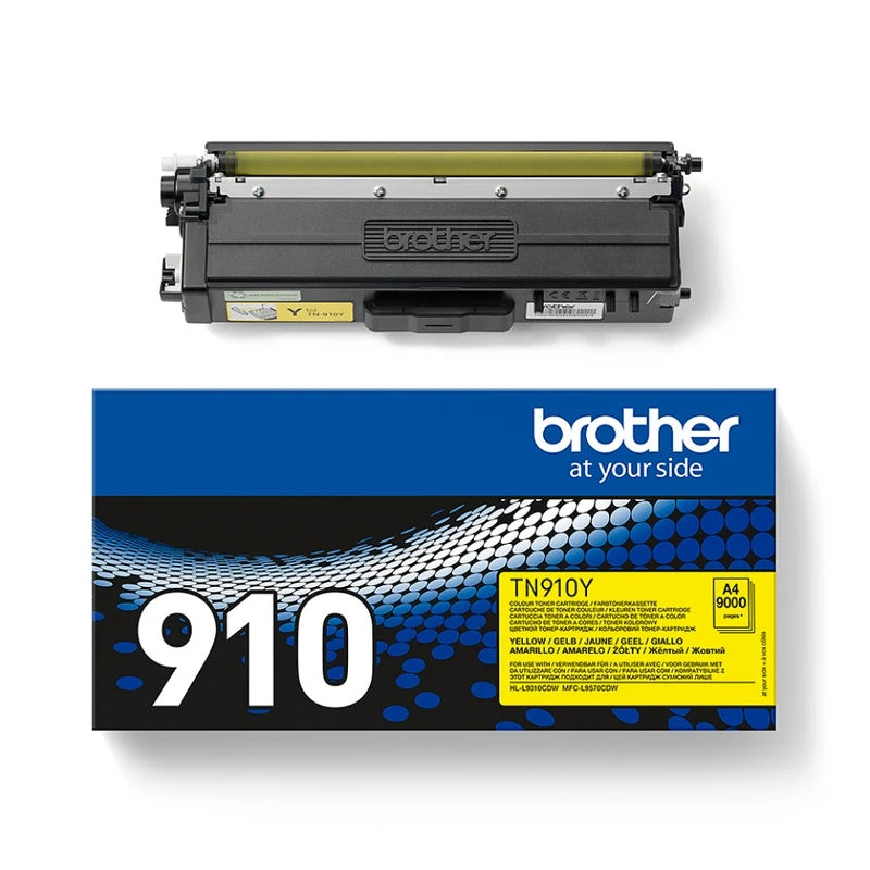 Brother TN910Y Toner Yellow 9K Pages