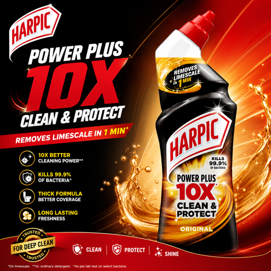 Harpic Power Plus 10X Toilet Cleaner 1 Litre (1)