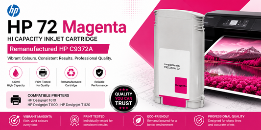 Remanufactured HP 72 Magenta Hi Cap C9372A Inkjet
