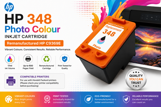Remanufactured HP 348 Photo Colour C9369E Inkjet