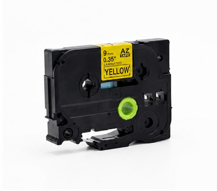 Compatible Brother P Touch TZe-621 Black on Yellow also for TZ-621 Label Cassette