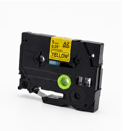 Compatible Brother P Touch TZe-621 Black on Yellow also for TZ-621 Label Cassette