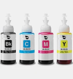 Compatible Canon GI-51BCMY Multipack Ink Bottles