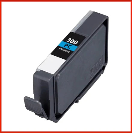 Compatible Canon G+G PFI-300PC Photo Cyan Ink Cartridge 4197C001