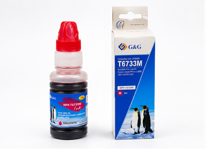 Compatible Epson  C13T67334A Magenta Ink Bottle