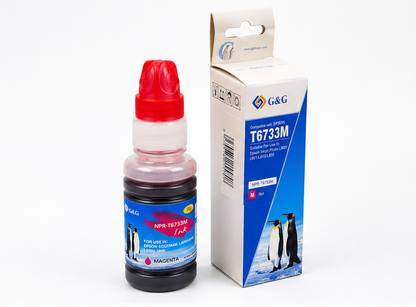 Compatible Epson  C13T67334A Magenta Ink Bottle