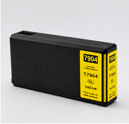 Compatible Epson T7904 Yellow Hi Cap T79044010 Inkjet
