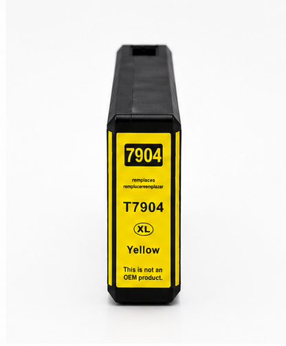 Compatible Epson T7904 Yellow Hi Cap T79044010 Inkjet