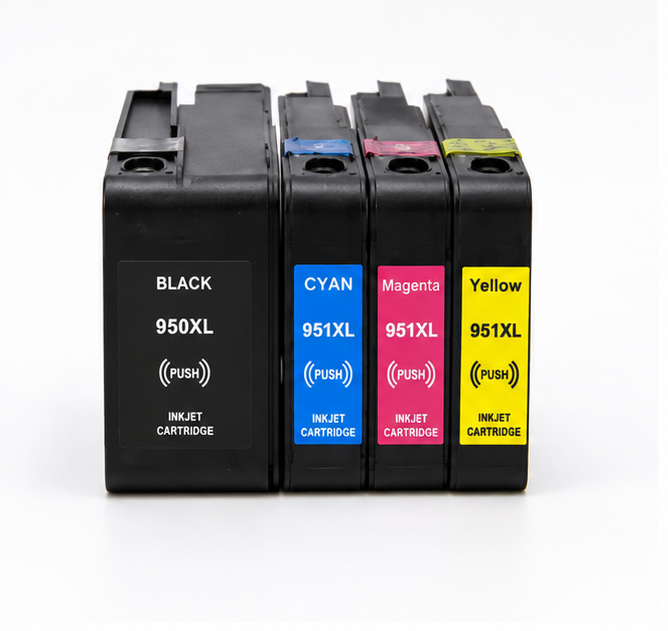 Compatible HP 950XL/951C/M/Y Multipack C2P43AE Inkjets