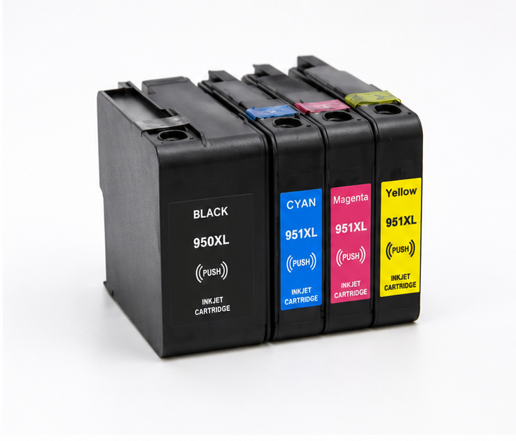 Compatible HP 950XL/951C/M/Y Multipack C2P43AE Inkjets