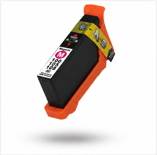 Compatible Lexmark  100XL Magenta Ink Cartridge 014N1070E [100XL M]