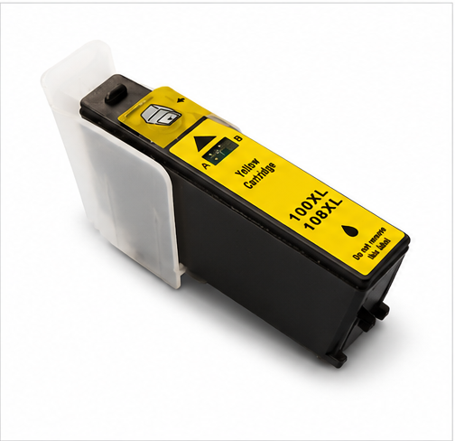 Compatible Lexmark  100XL Yellow Ink Cartridge 014N1071E [100XL Y]