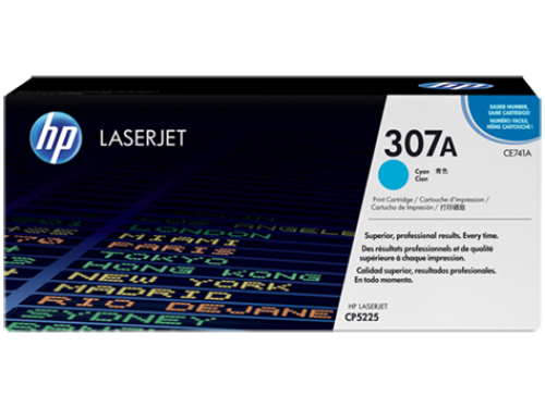 HP CE741A (307A) Cyan Toner