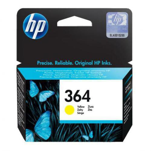 OEM HP 364 Yellow Original Ink Cartridge CB320EE