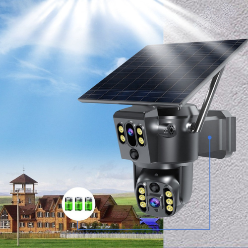 Dual Lens Solar Camera