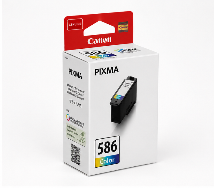 OEM Canon CL-586 Colour Original Standard Capacity Ink Cartridge