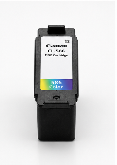 OEM Canon CL-586 Colour Original Standard Capacity Ink Cartridge