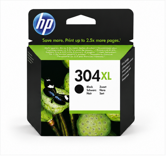 OEM HP 304XL High Capacity Black Ink Cartridge N9K08AE