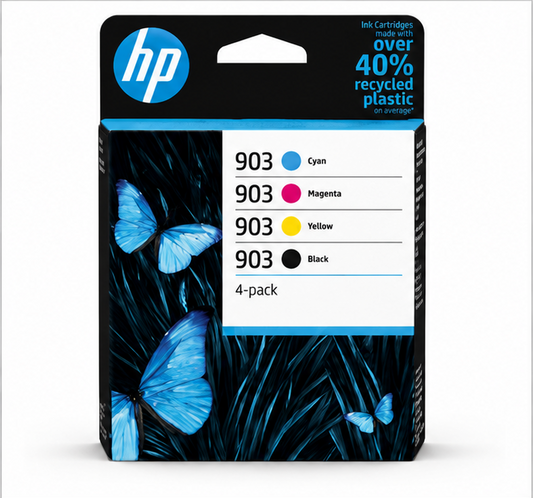 OEM HP 6ZC73AE#301/903 Ink Cartridge Multi Pack Bk C M Y