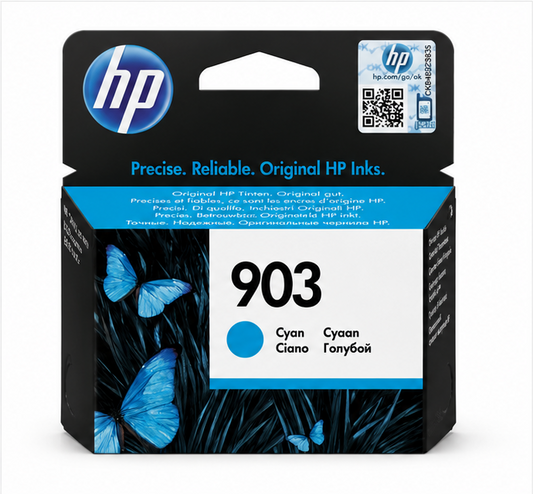 OEM HP 903 Cyan 315 Pages Original Ink Cartridge T6L87AE
