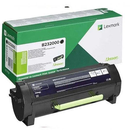 OEM Lexmark B222H00, B232000 Black Return Programme 3000 Pages Original Toner