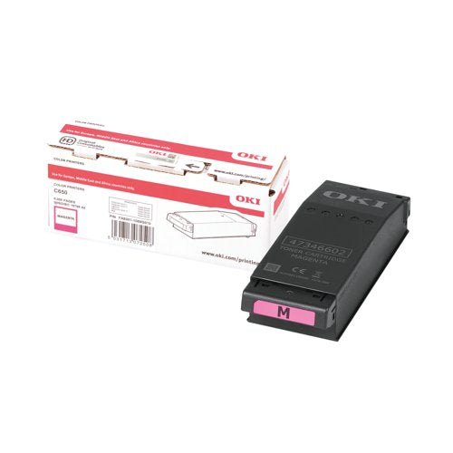 OEM OKI C650 Magenta 6000 Pages Original Toner 09006128