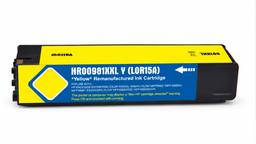 Remanufactured HP 981Y Yellow Extra Hi Cap L0R15A Inkjet