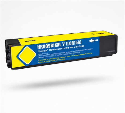 Remanufactured HP 981Y Yellow Extra Hi Cap L0R15A Inkjet