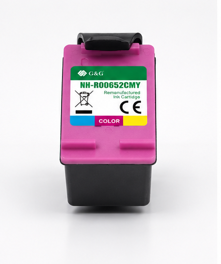 Remanufactured HP G+G 652 Tri-Colour Ink Cartridge F6V24AE - Higher yield than OEM