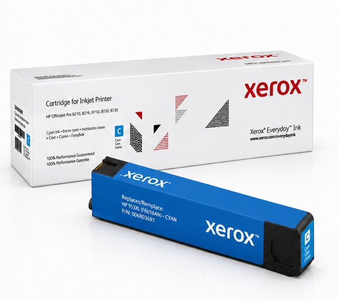 Xerox Everyday Ink For HP CN626AE 971XL Cyan Ink Cartridge - 006R04596